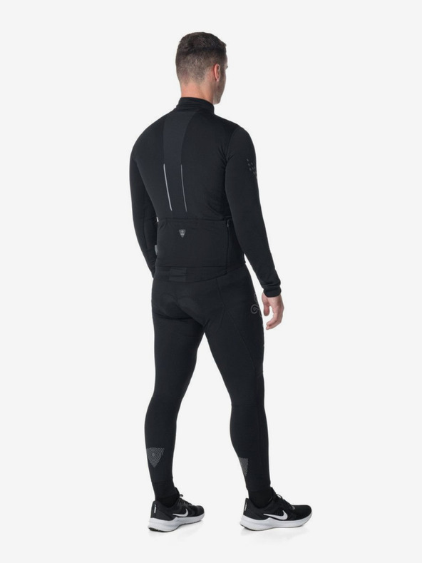 Kilpi Μαύρη ανδρική ποδηλατική φανέλα Kilpi CAMPOS