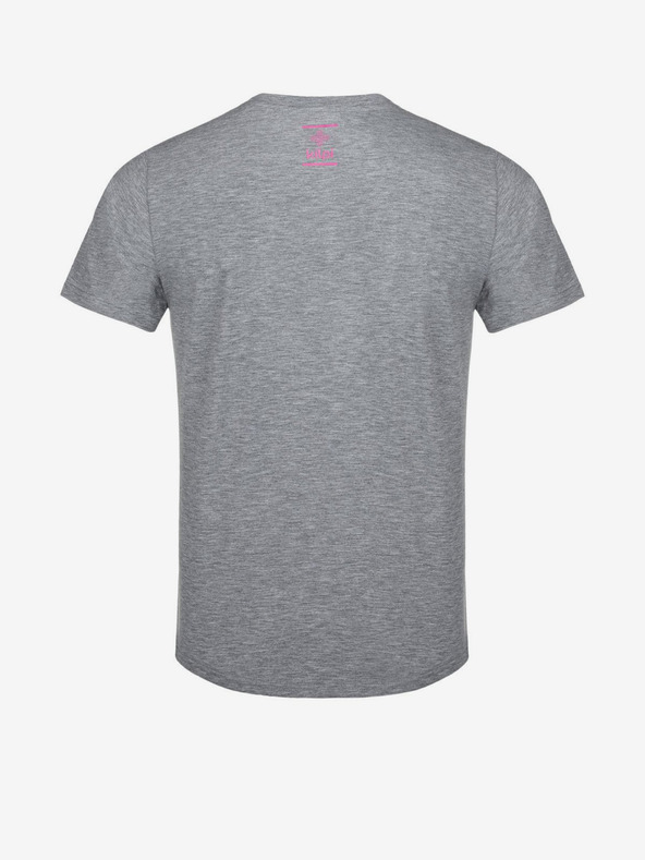 Kilpi Γκρι ανδρικό τυπωμένο μπλουζάκι Kilpi BLADE