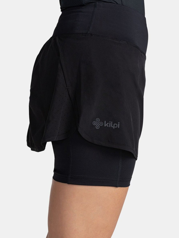 Kilpi Μαύρη γυναικεία αθλητική φούστα Kilpi Titicaca
