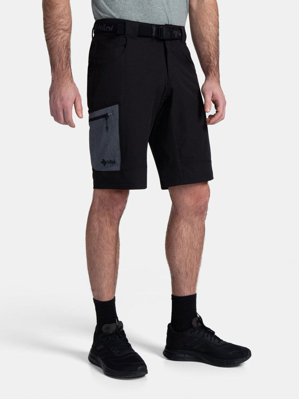 Kilpi Μαύρο ανδρικό αθλητικό σορτς Kilpi Navia