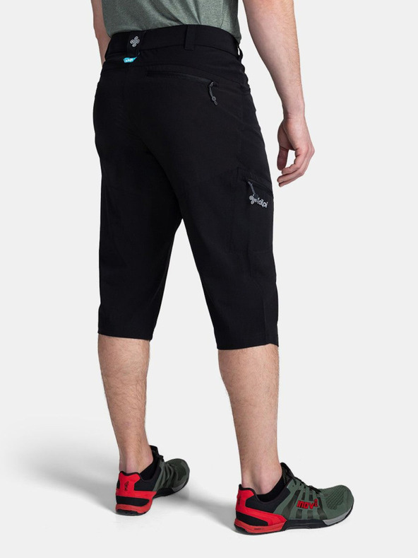 Kilpi Μαύρο ανδρικό παντελόνι τριών τετάρτων Kilpi OTARA