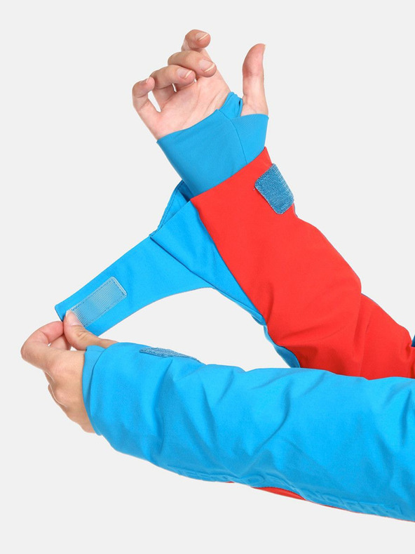 Kilpi Κόκκινο και μπλε γυναικείο μπουφάν σκι Kilpi DEXEN-W