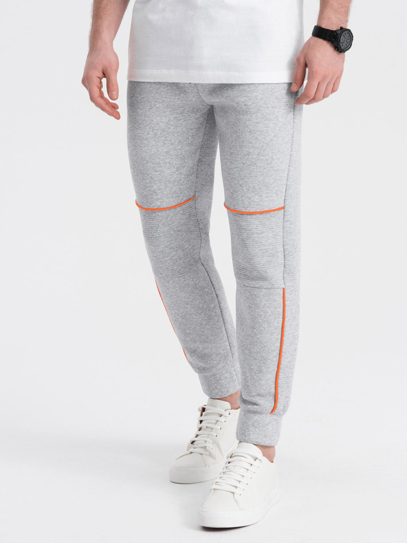 Ombre Clothing Γκρι ανοιχτό Ανδρική φόρμες Ombre Clothing Sweatpants