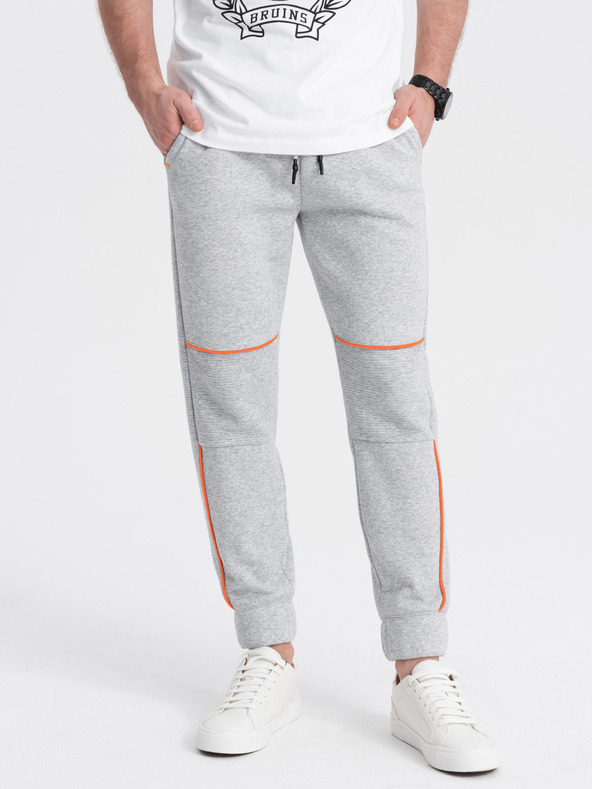 Ombre Clothing Γκρι ανοιχτό Ανδρική φόρμες Ombre Clothing Sweatpants