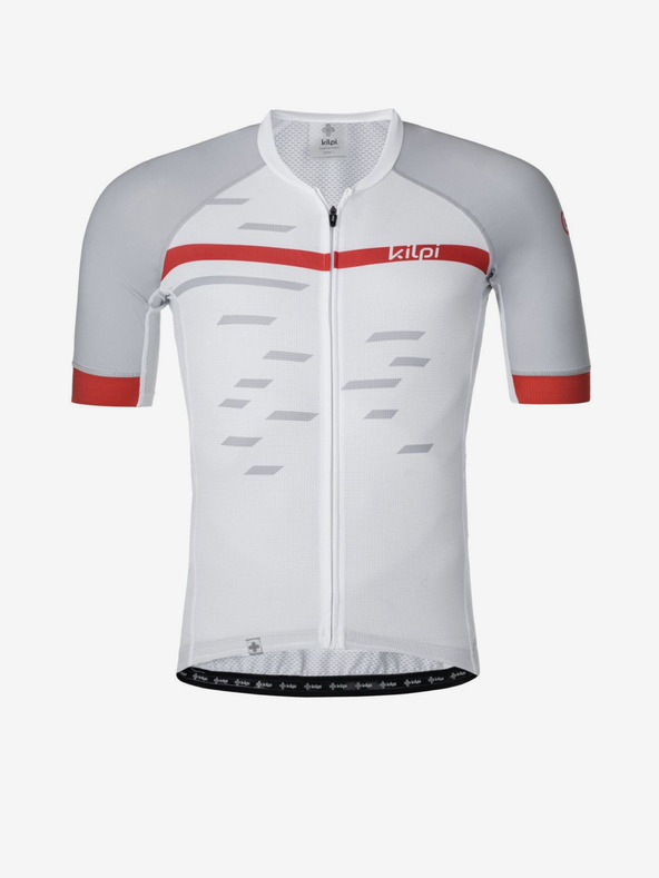 Kilpi Λευκή ανδρική φανέλα ποδηλασίας Kilpi NERITO