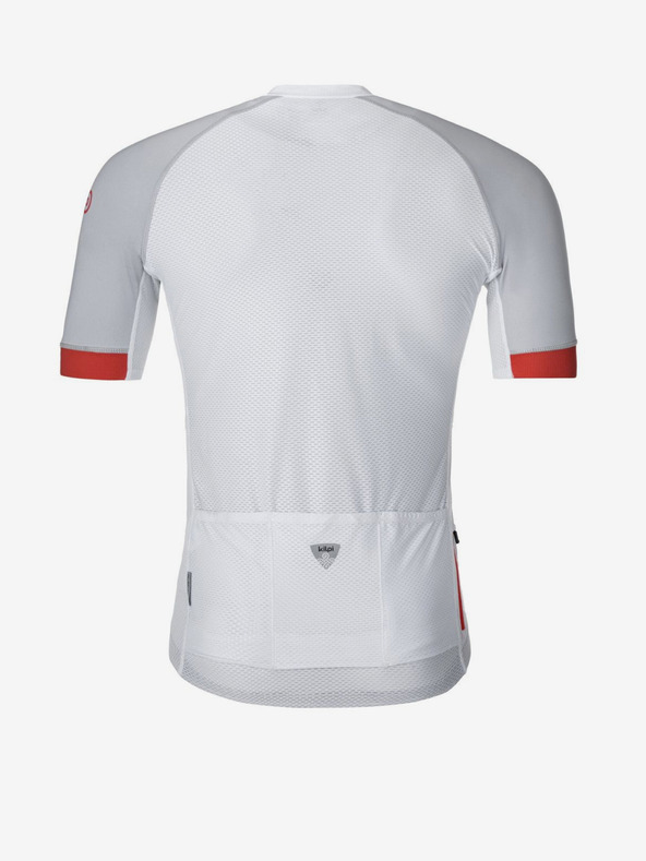 Kilpi Λευκή ανδρική φανέλα ποδηλασίας Kilpi NERITO