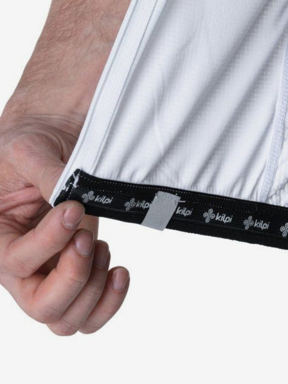 Kilpi Λευκή ανδρική φανέλα ποδηλασίας Kilpi NERITO