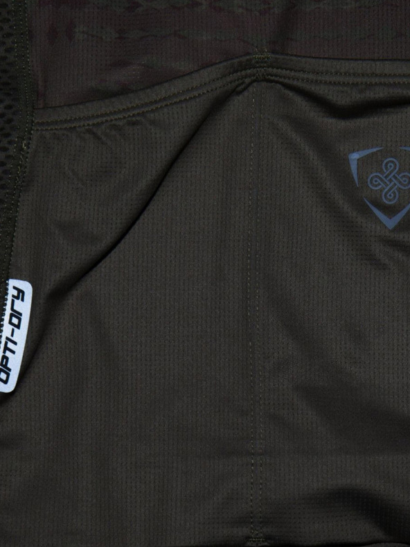 Kilpi Χακί και κρασί γυναικεία φανέλα ποδηλασίας Kilpi RITAEL-W