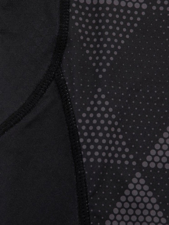 Kilpi Μαύρη ανδρική φανέλα ποδηλασίας με μοτίβο Kilpi SALETTA-M