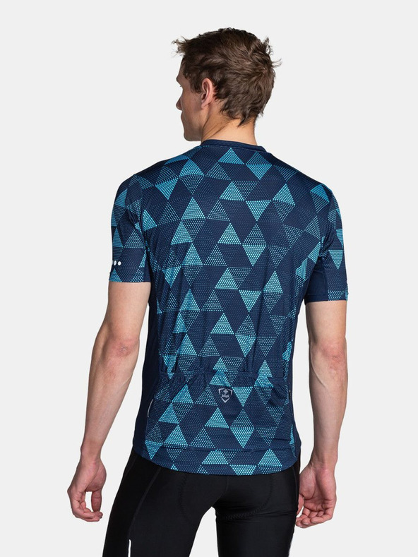 Kilpi Σκούρο μπλε ανδρική φανέλα ποδηλασίας με μοτίβο Kilpi SALETTA-M