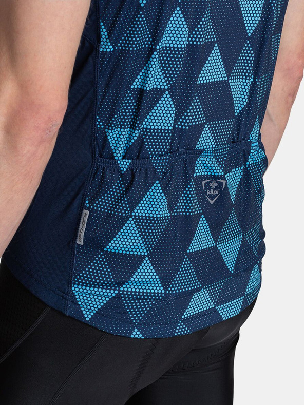 Kilpi Σκούρο μπλε ανδρική φανέλα ποδηλασίας με μοτίβο Kilpi SALETTA-M