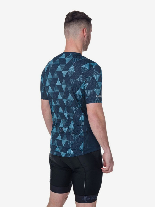 Kilpi Σκούρο μπλε ανδρική φανέλα ποδηλασίας με μοτίβο Kilpi SALETTA-M