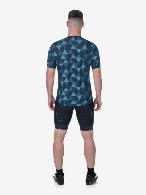 Kilpi Σκούρο μπλε ανδρική φανέλα ποδηλασίας με μοτίβο Kilpi SALETTA-M