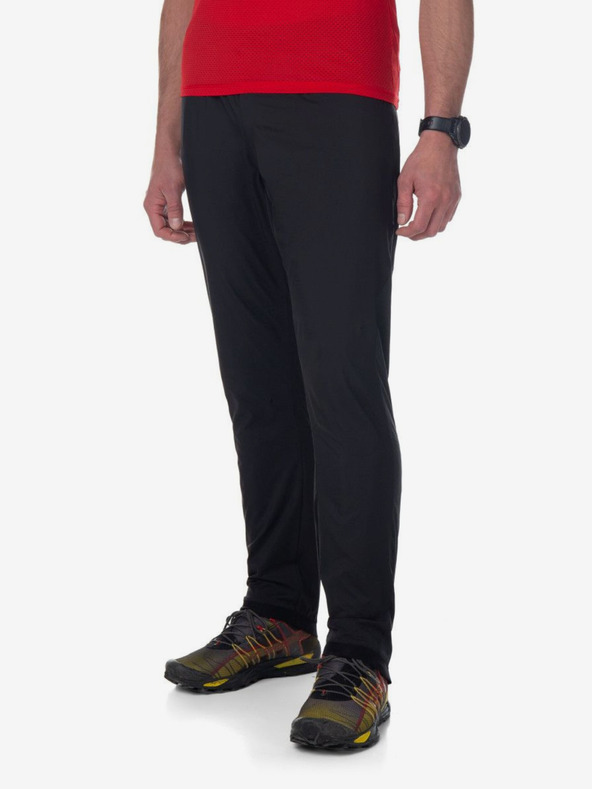 Kilpi Kilpi ELM-M Ανδρικό μαύρο παντελόνι για τρέξιμο