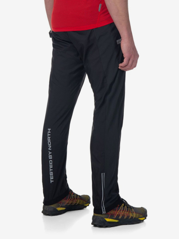 Kilpi Kilpi ELM-M Ανδρικό μαύρο παντελόνι για τρέξιμο