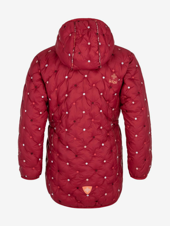 Kilpi Κοριτσίστικο καπιτονέ χειμερινό παλτό Kilpi DAMIA, μπορντό