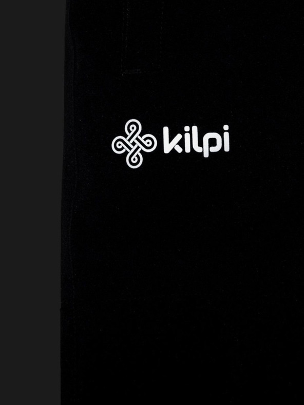 Kilpi Μαύρο παιδικό παντελόνι σκι Kilpi CHARLIE
