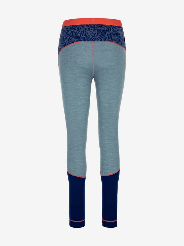 Kilpi Σκούρο μπλε γυναικείο θερμικό κολάν από μαλλί Merino Kilpi JANNA