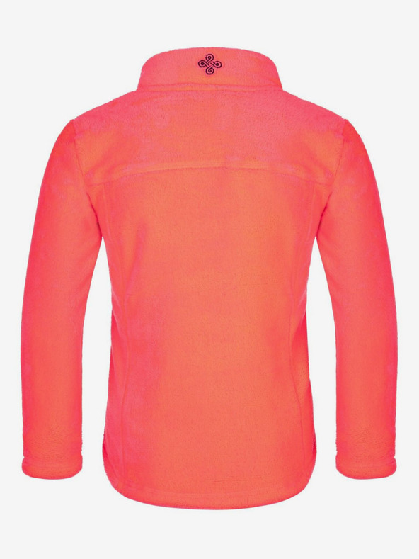 Kilpi Ροζ σκούρο φλις φούτερ με φερμουάρ για κορίτσια Kilpi ERIN