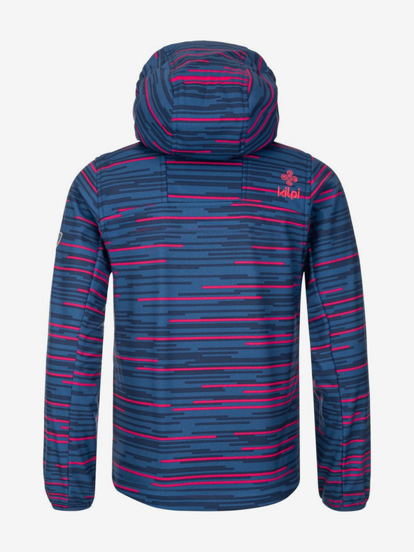 Kilpi Μπλε σακάκι softshell με σχέδια για κορίτσια Kilpi RAVIA