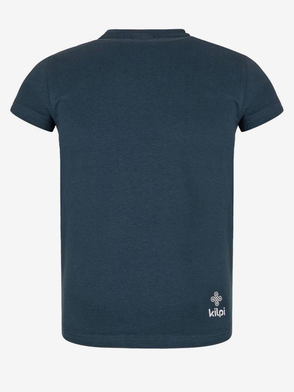 Kilpi Σκούρο μπλε βαμβακερό μπλουζάκι για κορίτσια Kilpi ALBION-JG