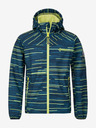 Kilpi Πετρόλ ριγέ softshell μπουφάν για αγόρια Kilpi RAVIO