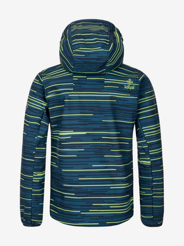 Kilpi Πετρόλ ριγέ softshell μπουφάν για αγόρια Kilpi RAVIO