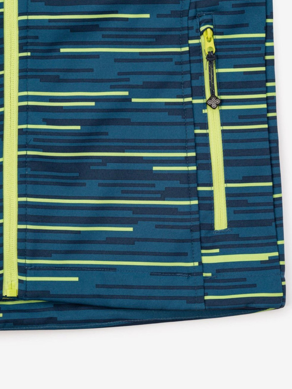 Kilpi Πετρόλ ριγέ softshell μπουφάν για αγόρια Kilpi RAVIO