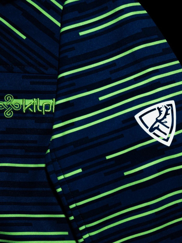Kilpi Πετρόλ ριγέ softshell μπουφάν για αγόρια Kilpi RAVIO