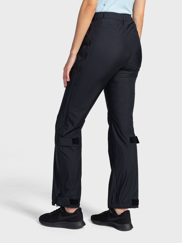 Kilpi Μαύρο γυναικείο παντελόνι outdoor Kilpi ALPIN