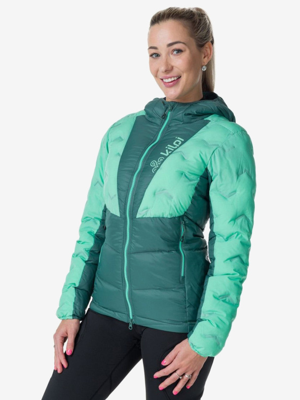 Kilpi Πετρόλ γυναικείο καπιτονέ κάτω μπουφάν Kilpi TEVERY