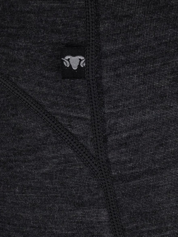 Kilpi Μαύρο γυναικείο θερμικό κολάν από μαλλί merino Kilpi MAVORA BOTTOM