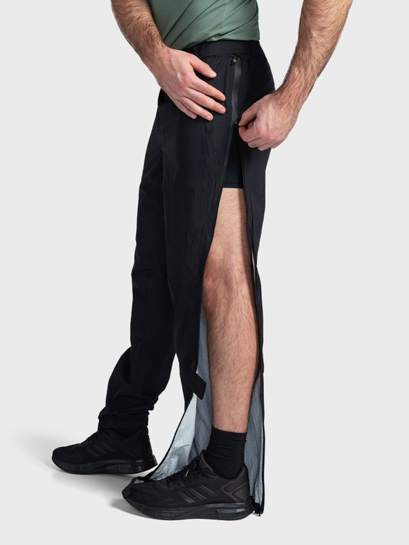 Kilpi Μαύρο ανδρικό αθλητικό παντελόνι Kilpi ALPIN