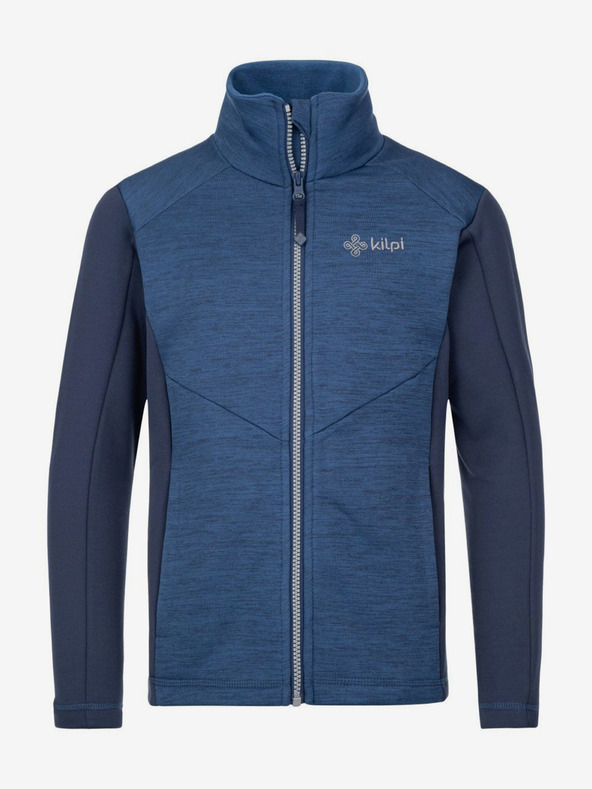 Kilpi Kilpi TOMMS σκούρο μπλε αγορίστικο αθλητικό φούτερ με φερμουάρ