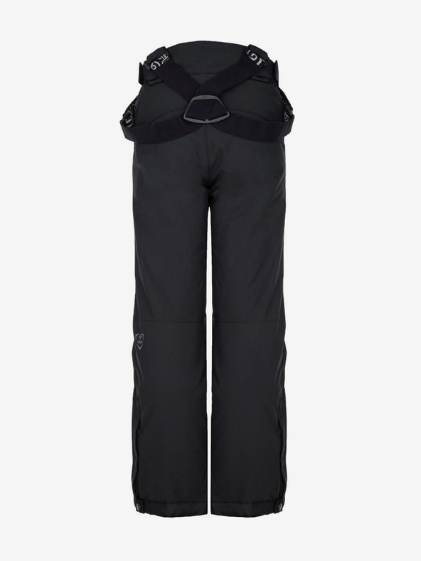 Kilpi Μαύρο παιδικό παντελόνι σκι Kilpi GABONE