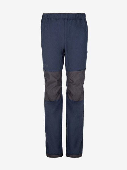 Kilpi Σκούρο μπλε παιδικό softshell παντελόνι σκι Kilpi RIZO