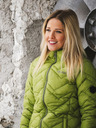 Kilpi Πράσινο γυναικείο χειμερινό καπιτονέ μπουφάν Kilpi REBEKI