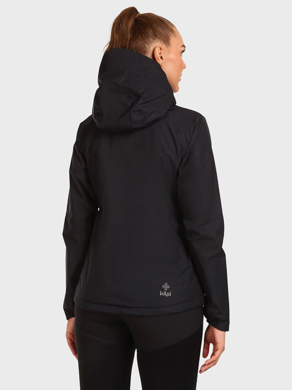 Kilpi Μαύρο γυναικείο αθλητικό μπουφάν Kilpi OLVERA