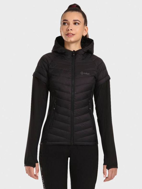 Kilpi Μαύρο γυναικείο καπιτονέ μπουφάν Kilpi VERONS