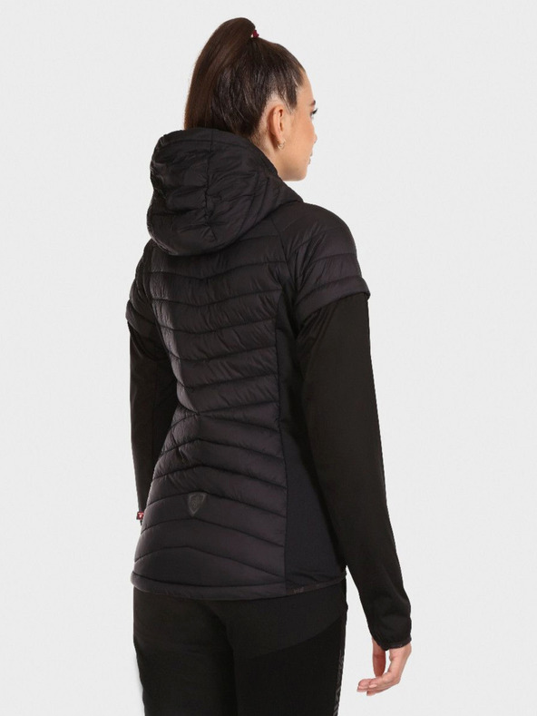 Kilpi Μαύρο γυναικείο καπιτονέ μπουφάν Kilpi VERONS