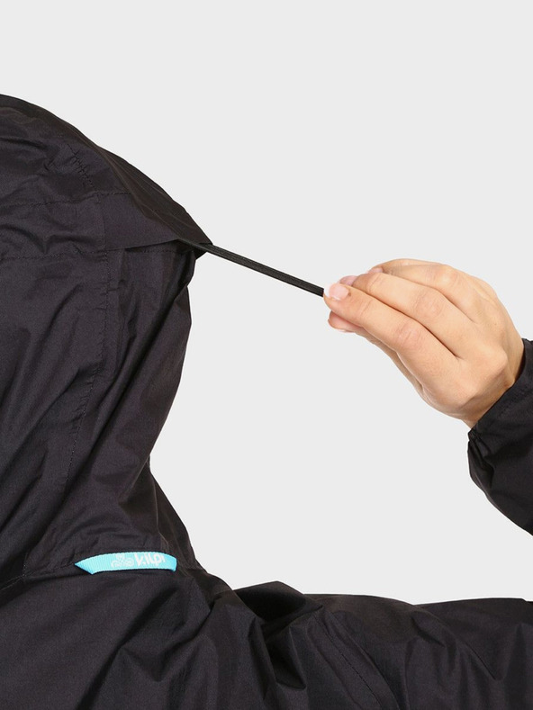 Kilpi Γκρι και μαύρο γυναικείο αθλητικό μπουφάν KILPI HURRICANE