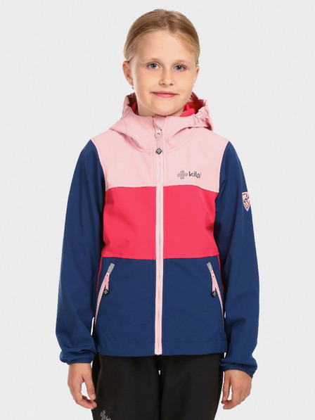 Kilpi Μπλε και ροζ softshell μπουφάν για κορίτσια Kilpi RAVIA