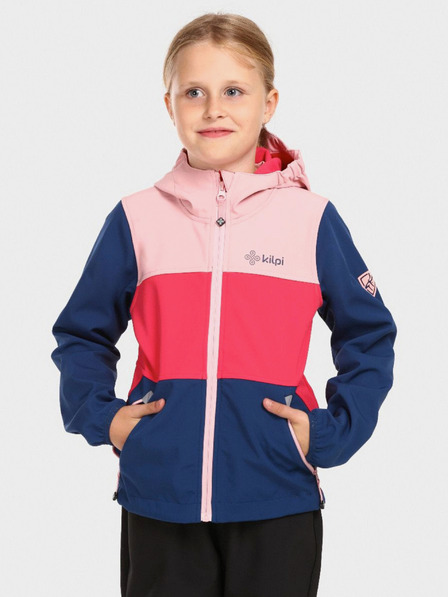 Kilpi Μπλε και ροζ softshell μπουφάν για κορίτσια Kilpi RAVIA