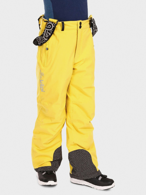Kilpi Κίτρινο παιδικό παντελόνι σκι KILPI MIMAS