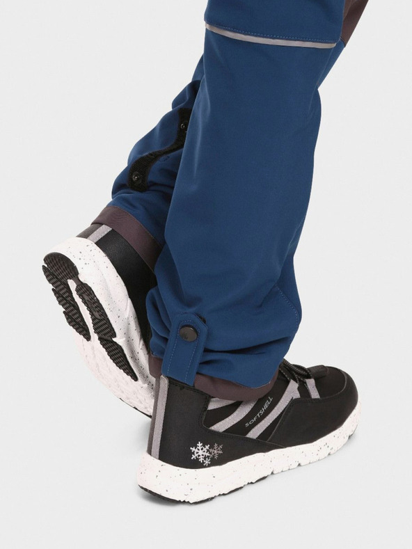 Kilpi Σκούρο μπλε παιδικό softshell παντελόνι Kilpi RIZO