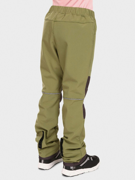 Kilpi Χακί παιδικό softshell παντελόνι Kilpi RIZO