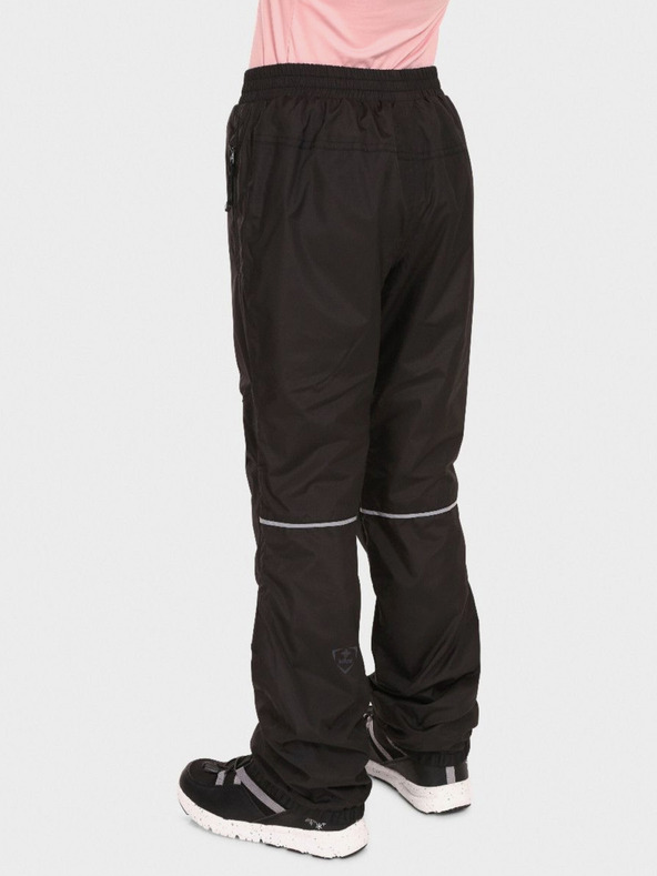 Kilpi Μαύρο παιδικό παντελόνι εξωτερικού χώρου Kilpi JORDY