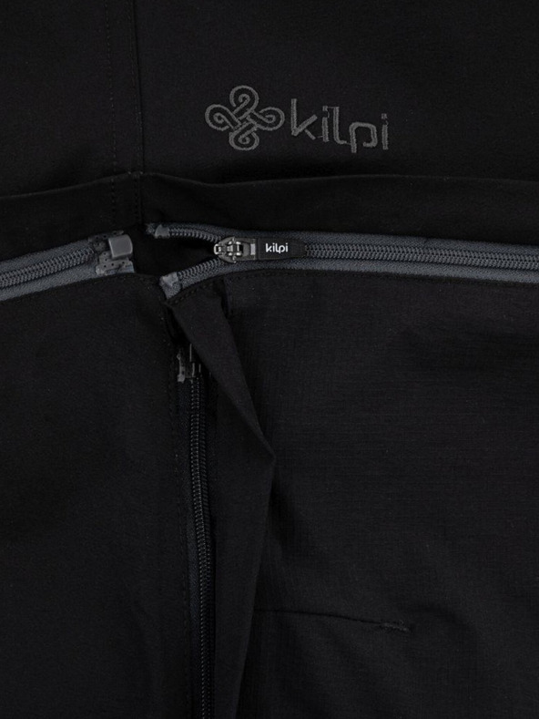 Kilpi Μαύρο ανδρικό παντελόνι εξωτερικού χώρου Kilpi HOSIO
