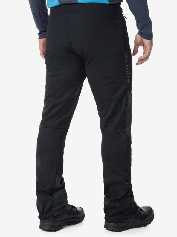 Kilpi Μαύρο ανδρικό παντελόνι εξωτερικού χώρου Kilpi NUUK