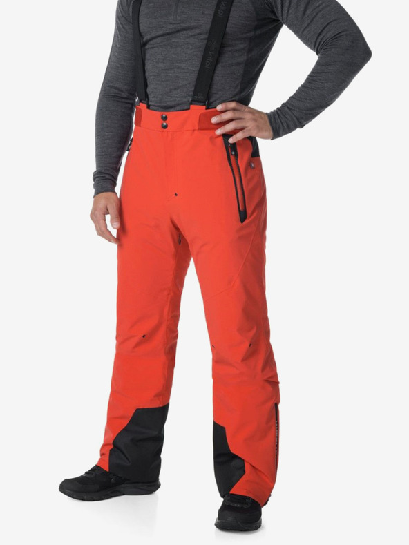 Kilpi Κόκκινο ανδρικό softshell παντελόνι σκι Kilpi RHEA